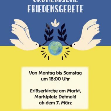 Friedensgebet Erlöserkirche am Markt