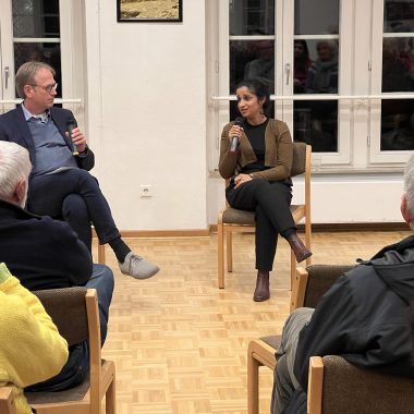 Schahina Gambir im Gespräch mit Dieter Bökemeier
