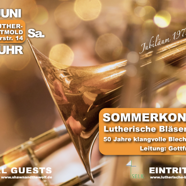 Jubiläumskonzert lutherische Bläsergruppe