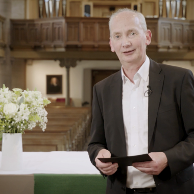 Lars Kirchhof in der Martin-Luther-Kirche
