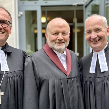 Brustportrait von Andreas Lange, Eberhard Neuser und Lars Kirchhof