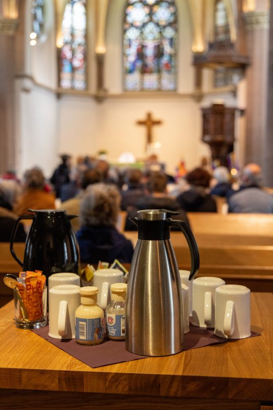 Fotos vom Kirchkaffee in Martin-Luther-Kirche