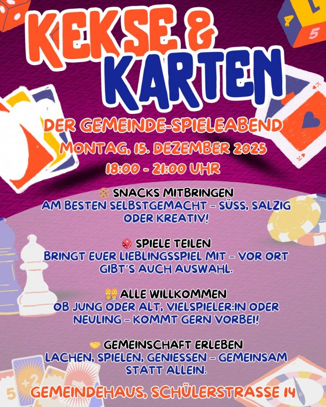 Illustration zum Gemeindespieleabend